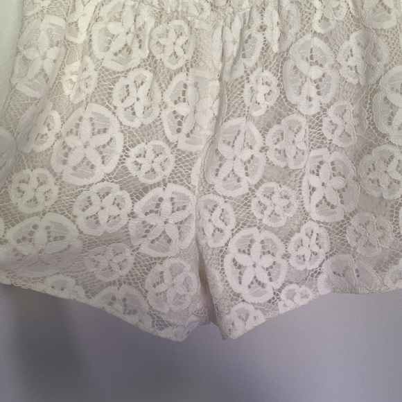 White Lace Lilly Pulitzer Romper - Picture 3 of 6